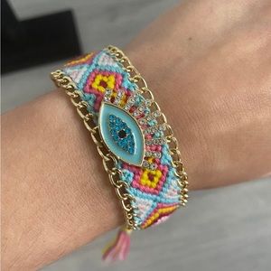 Bohemian Evil Eye Bracelet